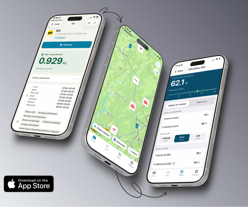 Notre App E85 Atlas